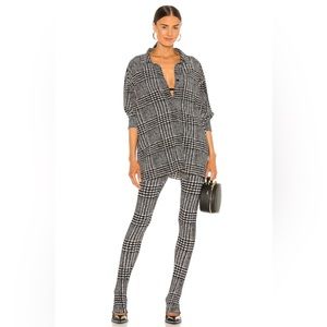 *BLOW OUT SALE* NORMA KAMAIL OVERSIZED BOYFRIEND SHIRT AND LEGGINGS
